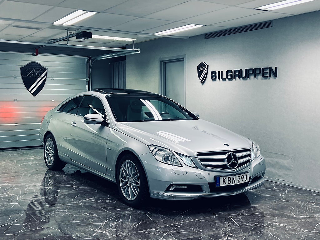Mercedes-Benz E 350 CDI Coupé|Drag|Panorama|Navi|Motorvärmare|
