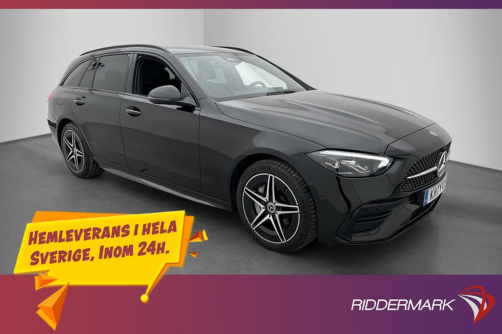 Mercedes-Benz C 300 T e 313hk AMG Night Kamera Ambient