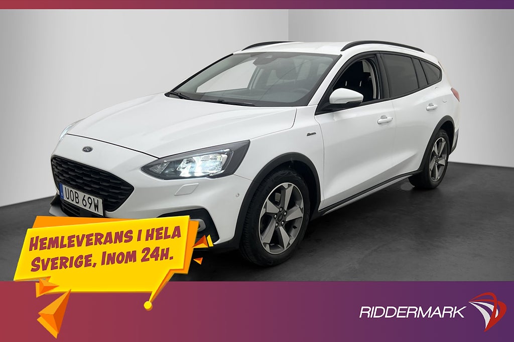 Ford Focus Kombi 125hk Active Kamera CarPlay Adapt-Fart