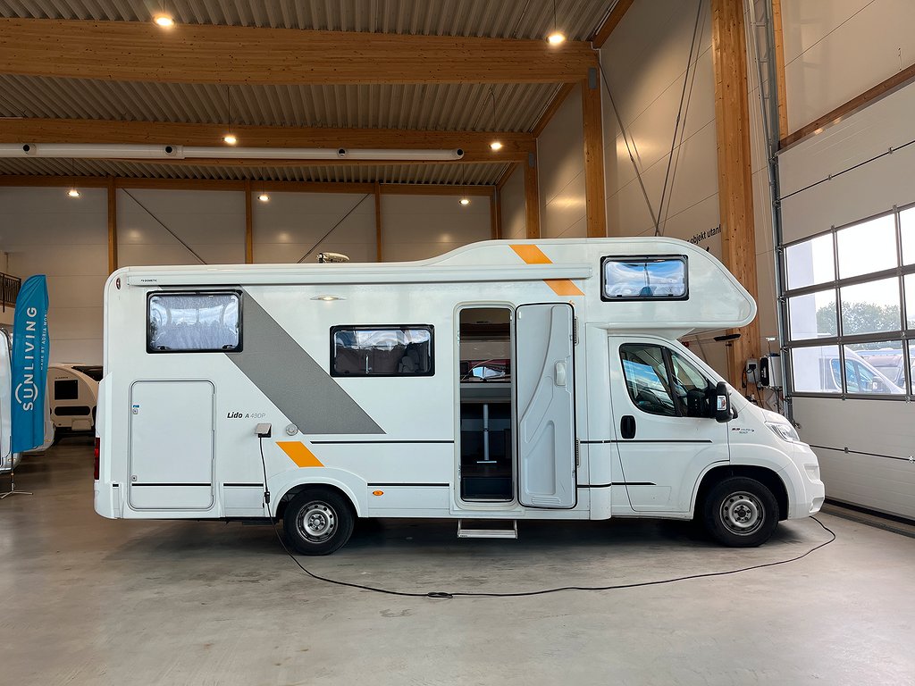 Sun Living A 49 DP /Automat/6 bältad/6 sovplatser/Drag/Solcell - Sun Living