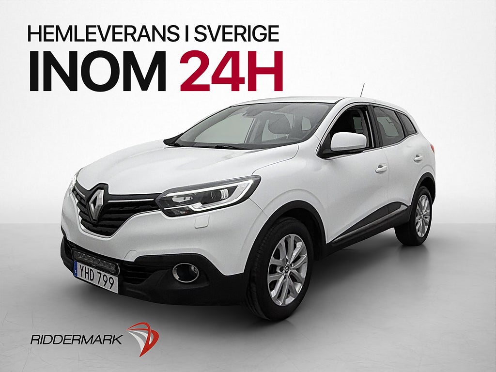 Renault Kadjar 1.2 TCe 130hk Ledramp Halvskinn P-Sensorer