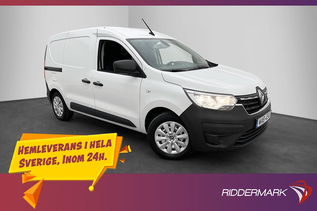 Renault Kangoo 1.5dCi Värm Drag Kamera V-Inredd Moms