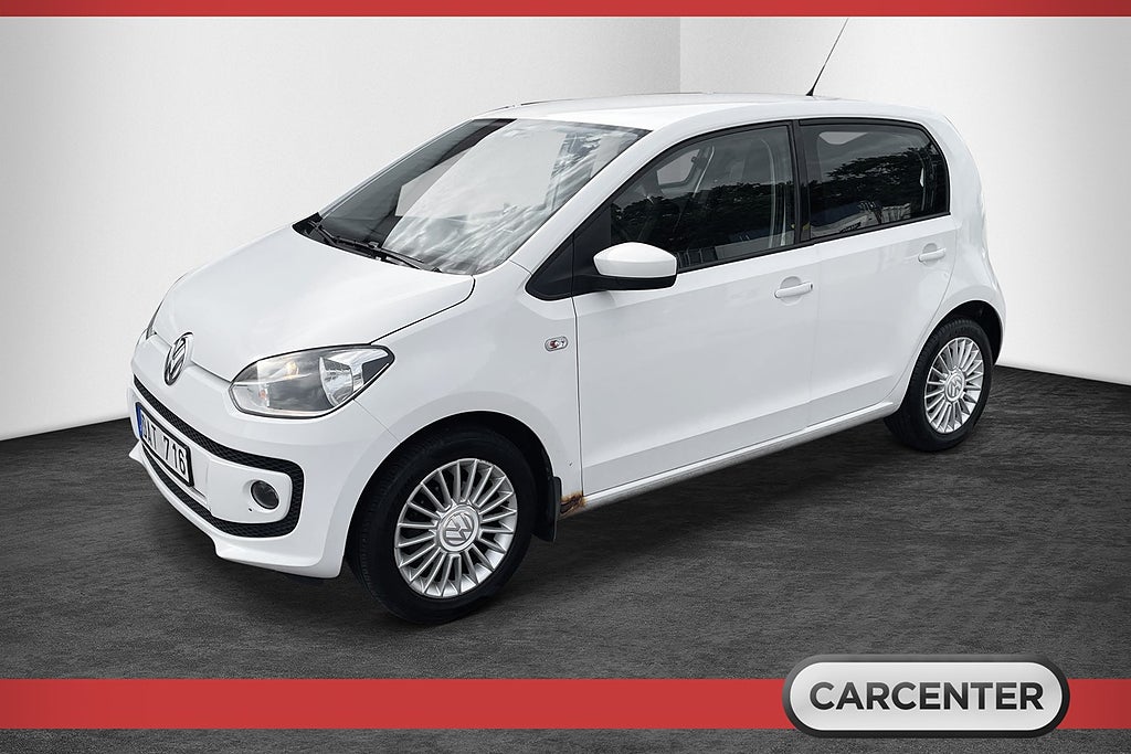 Volkswagen UP! 5-dörrar 1.0 MPI high up! Euro 5/Navi/Låg skatt