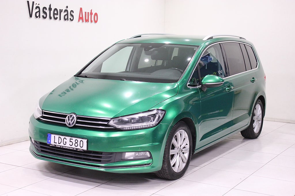 Volkswagen Touran 7-sits 1.8 TSI Automat Drag 180hk BMT GT 