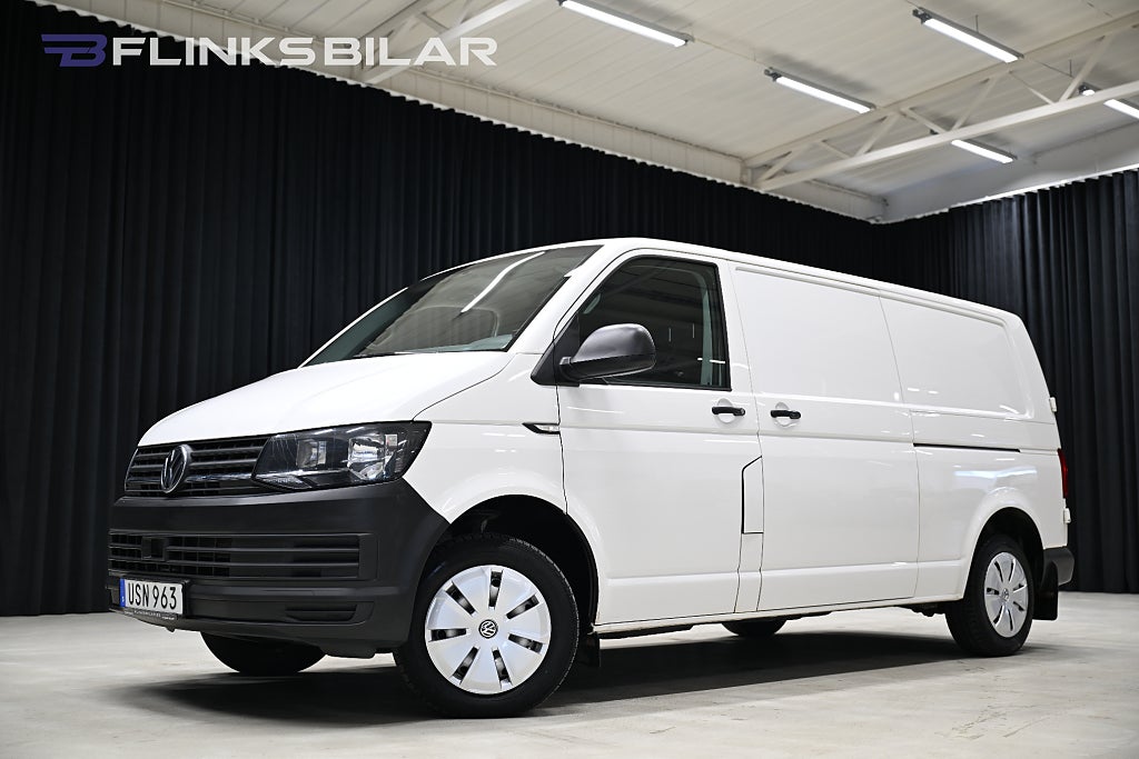Volkswagen Transporter DSG 150HK L2|Automat|Drag|Värmare|Dubbeldörr|Nykamrem