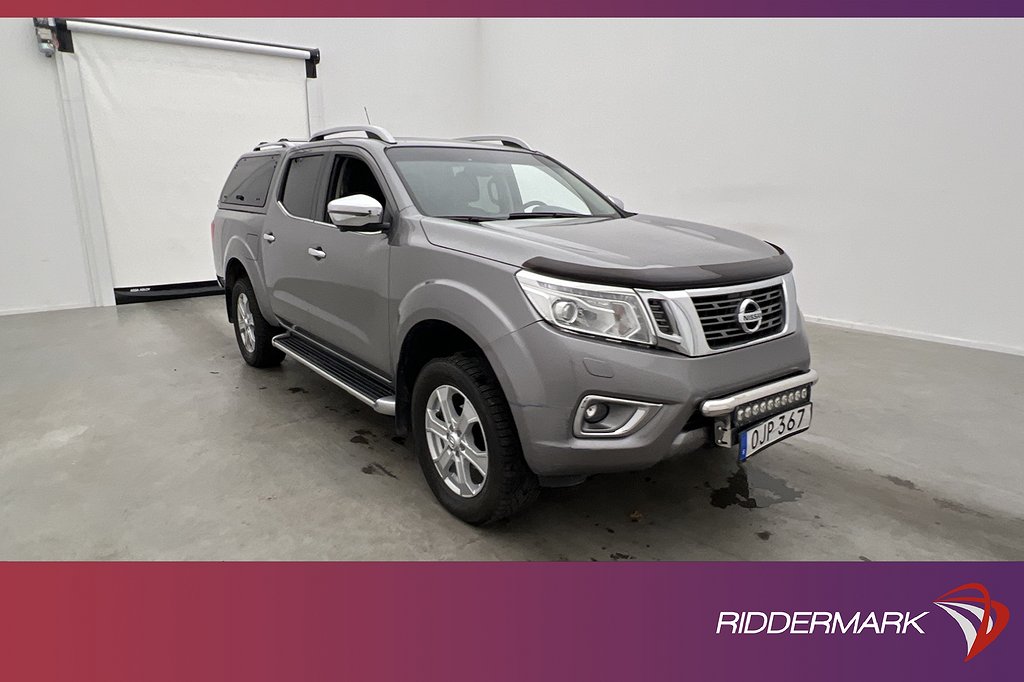 Nissan Navara Tekna 2.3dCi 4WD Dragkrok Skinn Diff Kåpa Moms