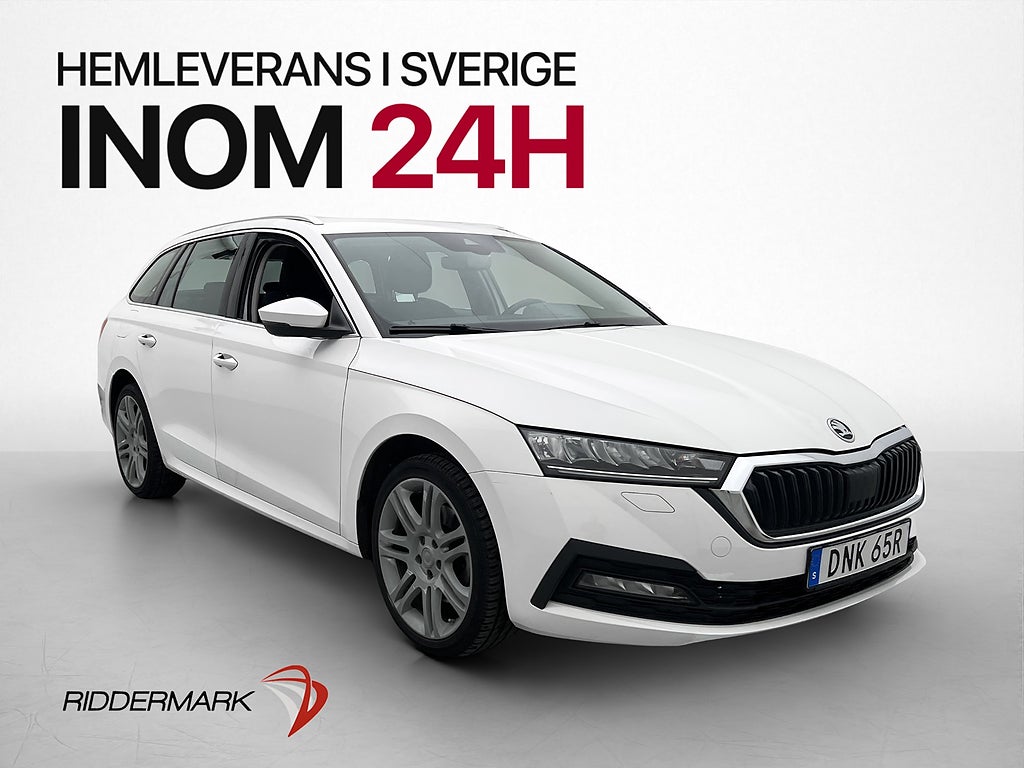 Skoda Octavia TDI 4x4 Värmare Kamera CarPlay Rattvärme Drag