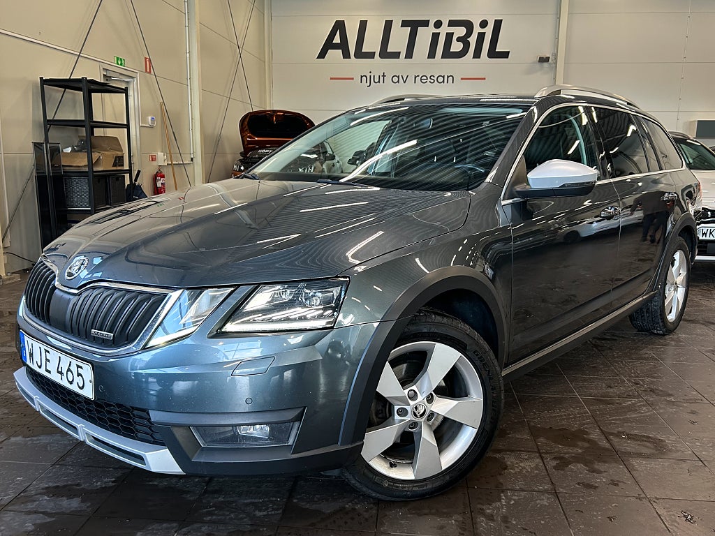 Skoda Octavia Scout 2.0 TDI 4x4 Premium Värmare/Kamera/Navi/Canton