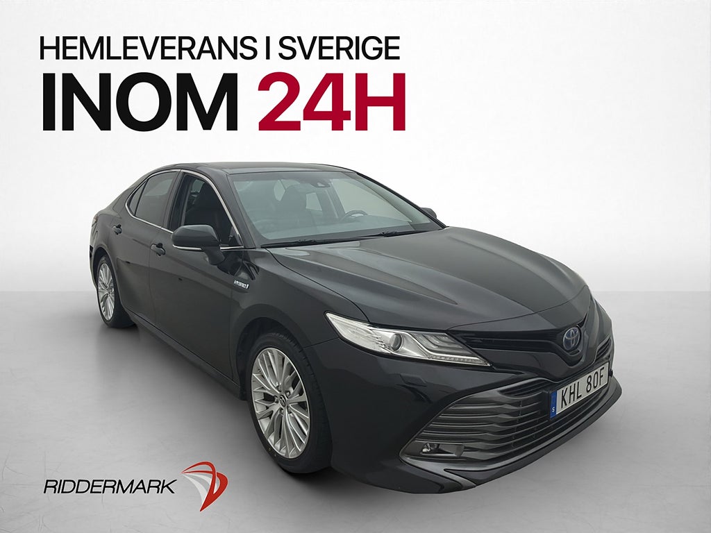 Toyota Camry Hybrid 218hk Executive M/K-Värmare Kamera Navi