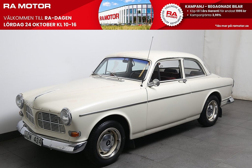 Volvo Amazon 121 P130 B18 75hk 1965 Dragkrok Fint skick!
