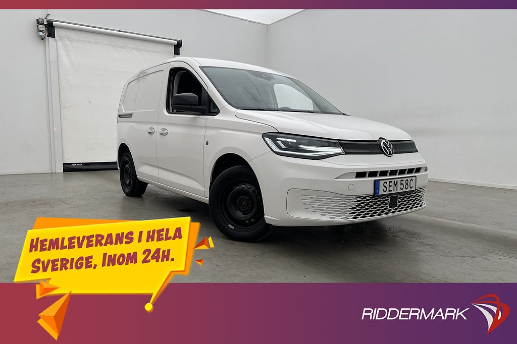 Volkswagen Caddy Cargo 2.0TDI 4M Värm B-Kamera CARPLAY Moms