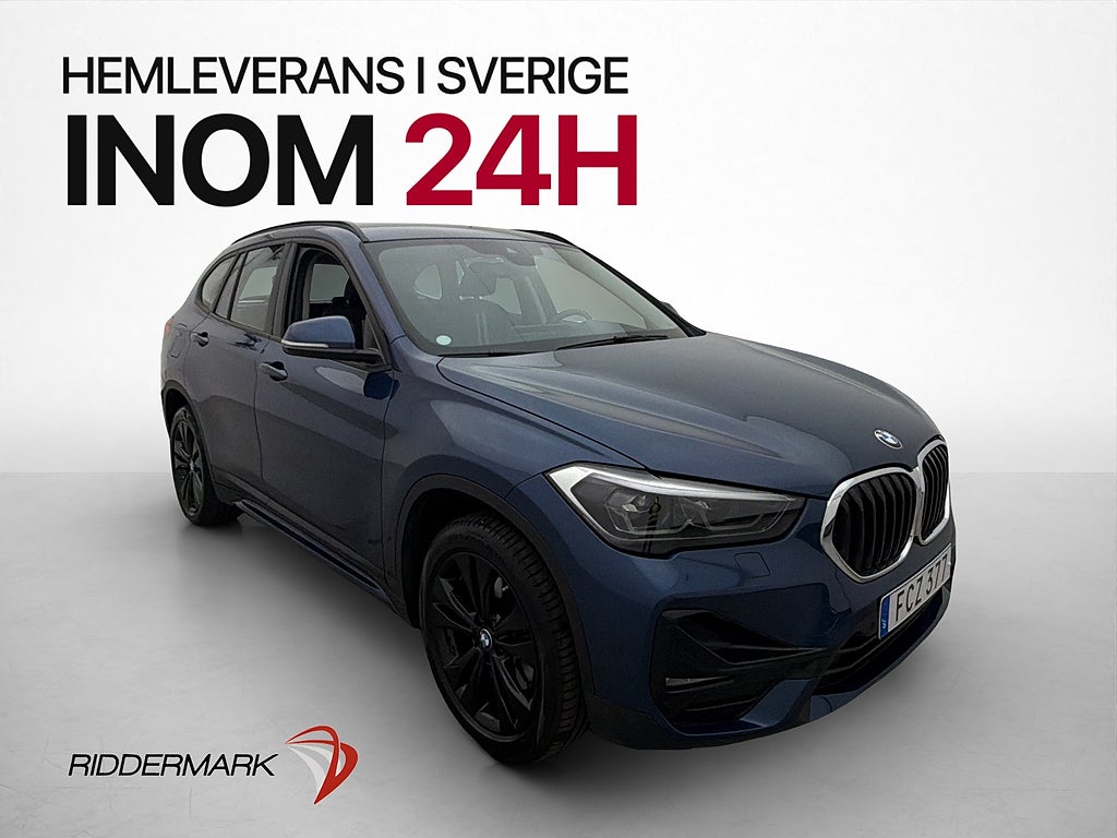 BMW X1 xDrive20d Sport Line HiFi Kamera Rattvärme Drag 190hk