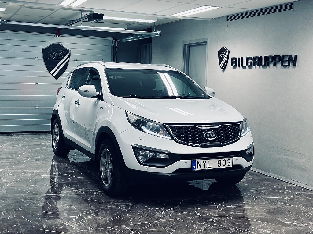 Kia Sportage 2.0 CRDi AWD EX|Drag|Motorvärmare|Backkamera|Fullservad