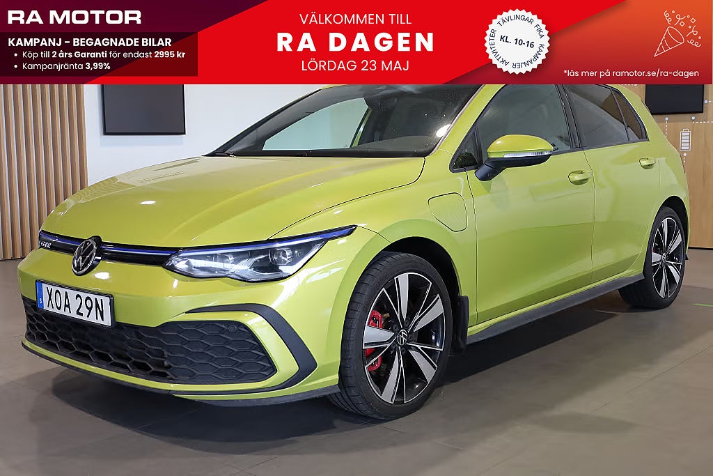 Volkswagen Golf GTE 1,4 TSI 245hk Plug-In Hybrid P-Värmare 2021