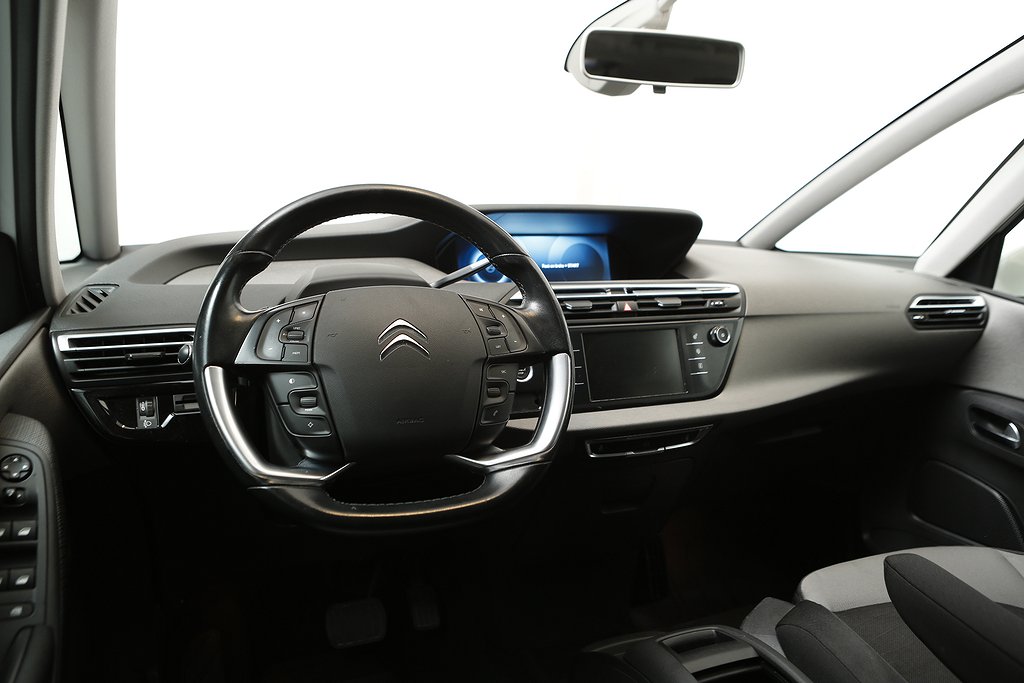Citroën C4 Picasso 1,6 BlueHDi 120hk Aut Navi Motorvärmare 2016
