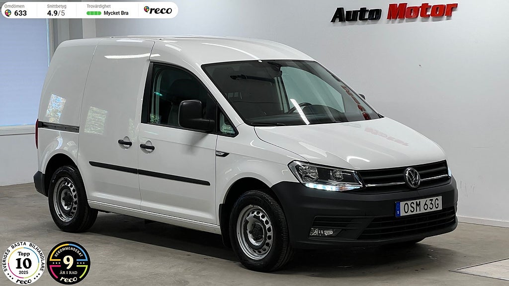 Volkswagen Caddy Van 2.0 TDI Automat 102hk Drag/Värmare/MOMS