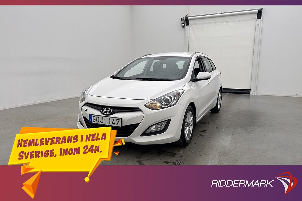 Hyundai i30 135hk Business M&K-Värmare Sensorer Farthållare