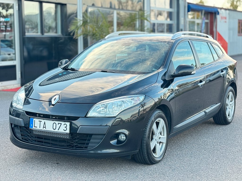 Renault Mégane Grandtour 1.6 110hk Eco2 | Drag | Nybesiktad