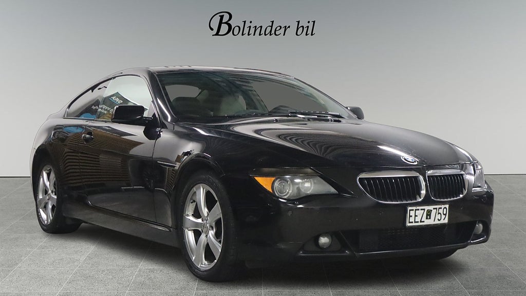 BMW 645 Ci Coupé TAKLUCKA SPORT 333 HK NYBES 1,95 RÄNTA HEML