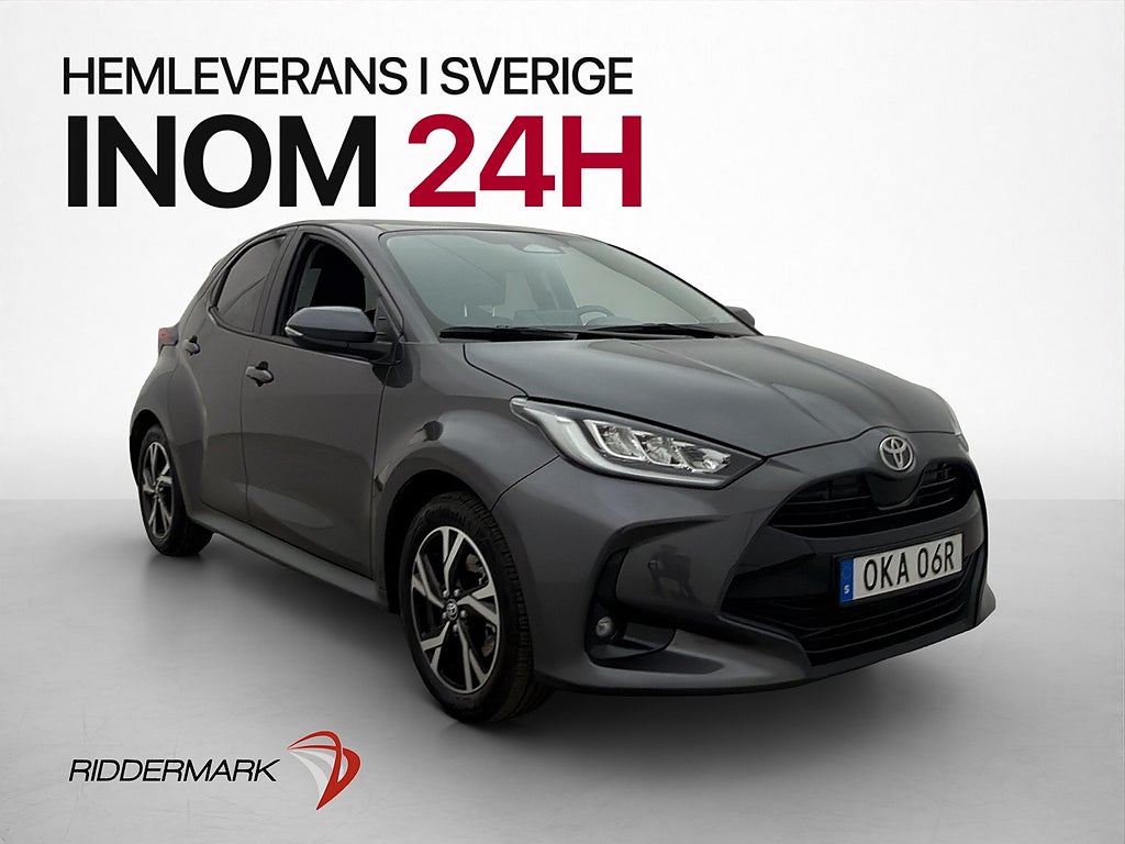 Toyota Yaris Hybrid 116hk Active Plus Kamera CarPlay
