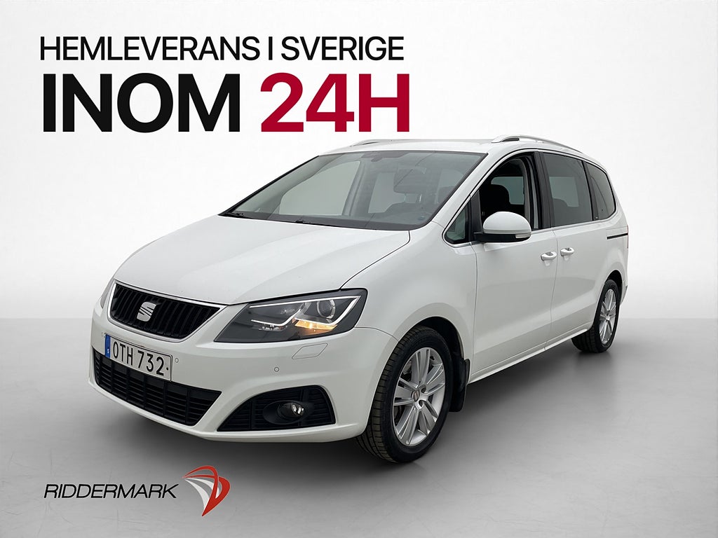 Seat Alhambra 2.0 TDI 4M 7-Sits Kamera D-Värm Drag Eldörrar