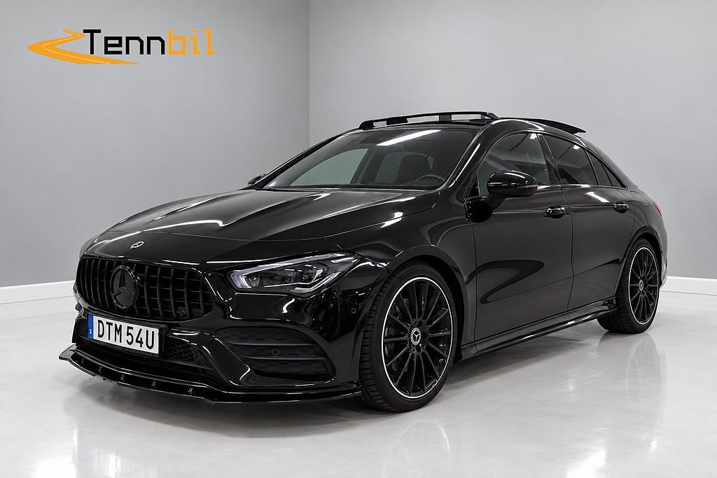 Mercedes-Benz CLA 200 Aut AMG Night Pack Pano Ambient Burmeister Kamera