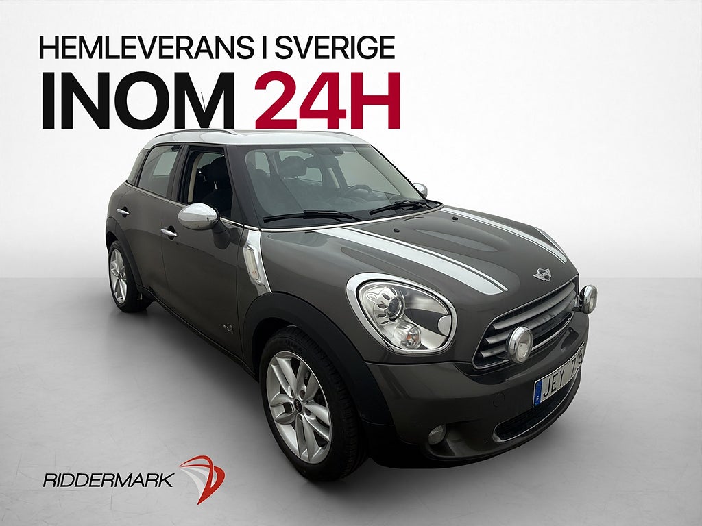 MINI Countryman Cooper D ALL4 112hk Pano Drag P-sensor