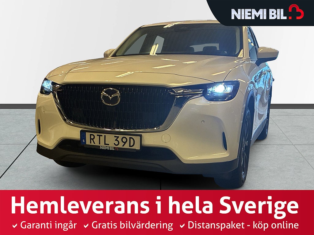 Mazda CX-60 PHEV 327hk Kamera/HuD/ Navi/SoV-Däck/Rattvärme
