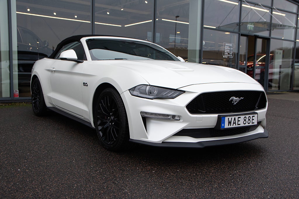 Ford Mustang GT V8 Convertible Cab 1 ägare Svensksåld