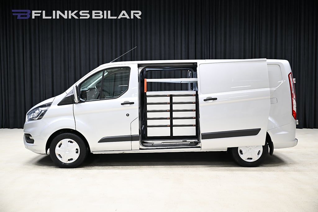 Ford transit Custom 130HK L2 Automat|Servicebil|Dubbeldörr|Nykamrem