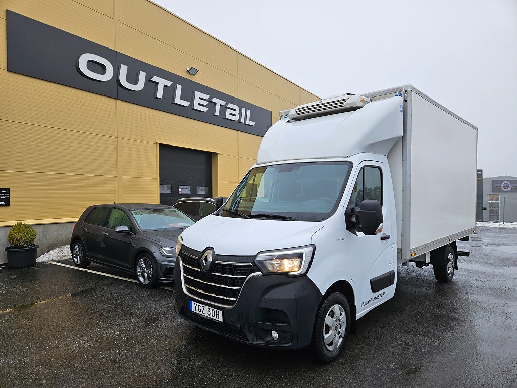 Renault master Chassi Skåp 3.5T 2.3 dCi 163hk Kylbil Bakgavellyft MOMS