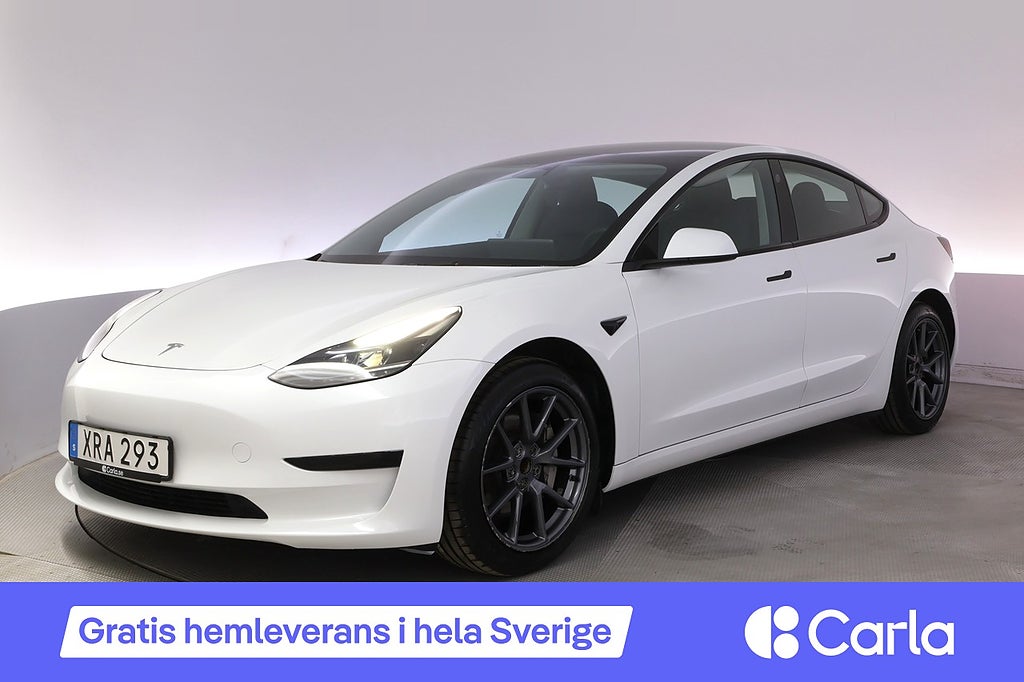 Tesla Model 3 Standard Range Refresh AP Pano Drag V-hjul