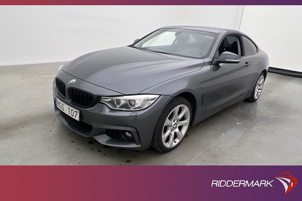 BMW 428 i xDrive Coupé 245hk Sport Line Sensorer Skinn