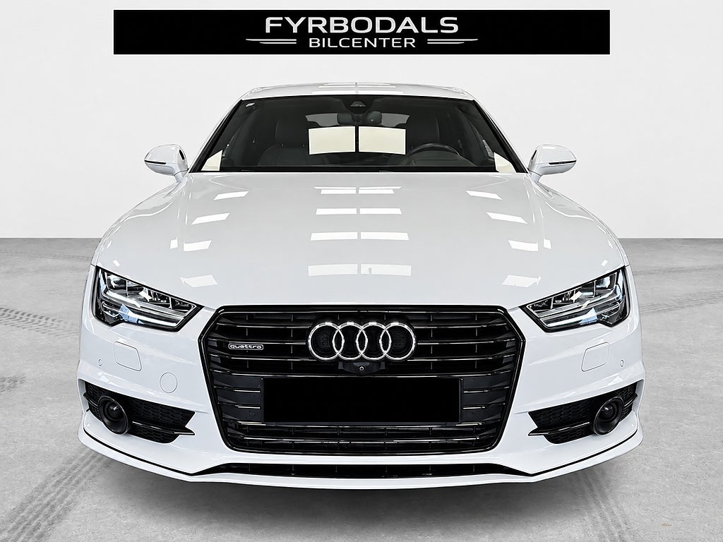 Audi A7 3,0 TDI 245hk Quattro S-Line Kamera HUD Drag 2016, bild 10