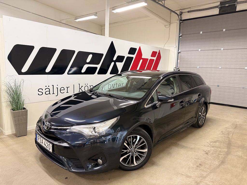 Toyota Avensis Kombi 2.0 D Active Plus, Drag, B-Kamera M-värmare Pano 