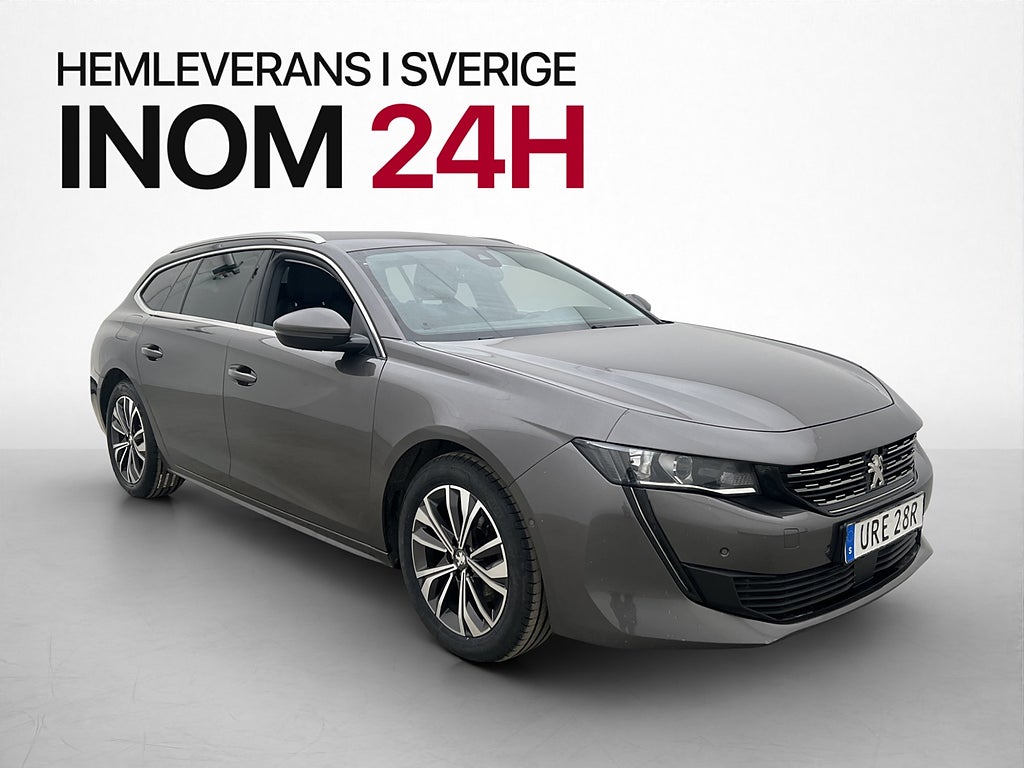 Peugeot 508 131hk Kamera Navi Halvskinn Döda-Vinkel Drag