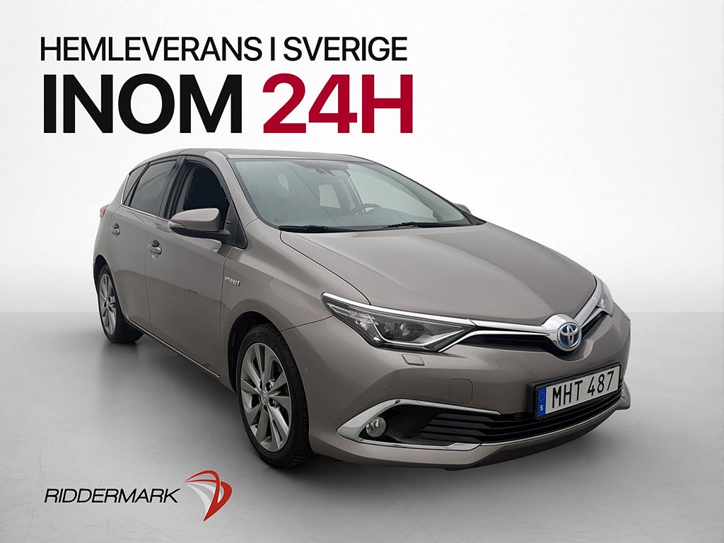 Toyota Auris Hybrid 136hk Executive Backkamera M-Värmare