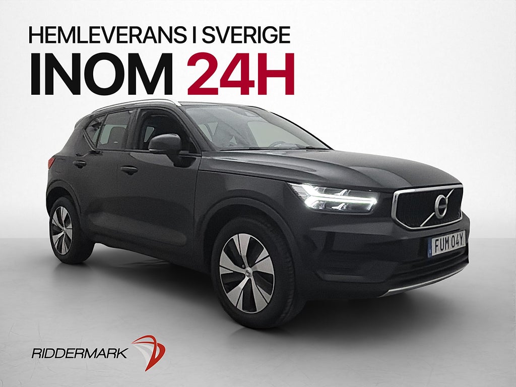 Volvo XC40 T5 Twin Engine 262hk Momentum P-Värmare VOC