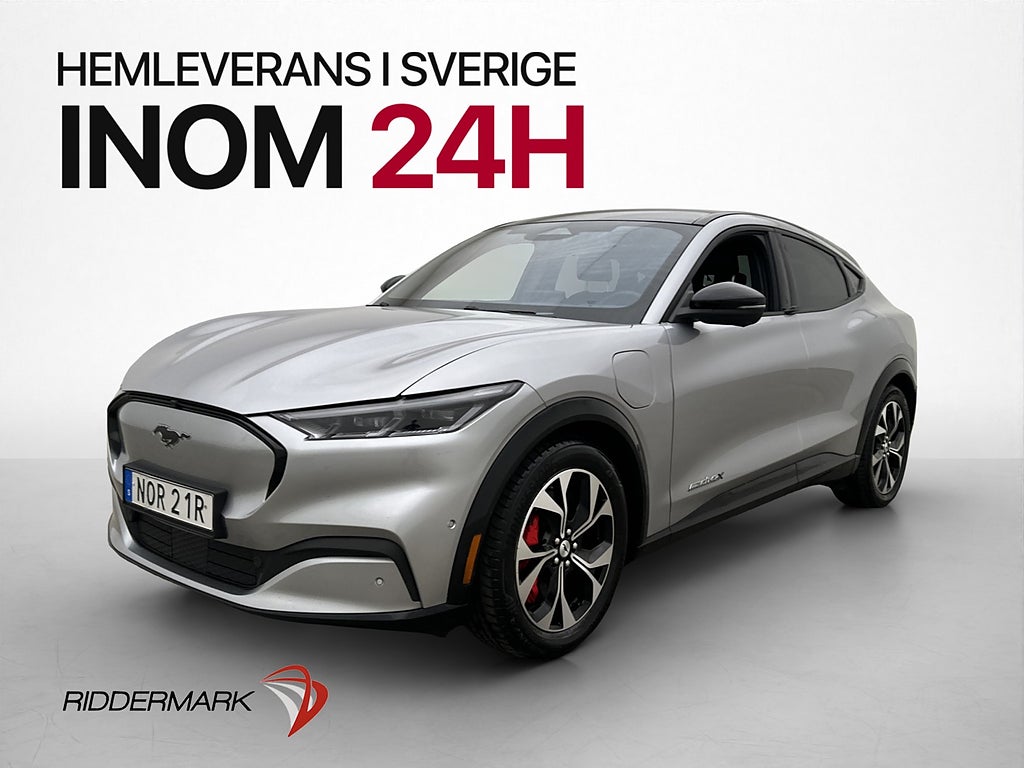 Ford Mustang Mach-E Long Range AWD Värmare Pano B&O 360 MOMS