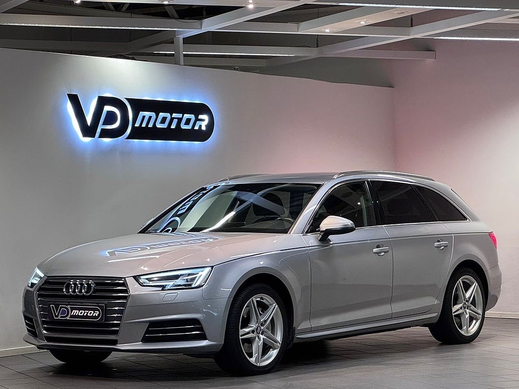 Audi A4 Avant 2.0 TDI Q STR Proline Cockpit Drag Navi 190hk