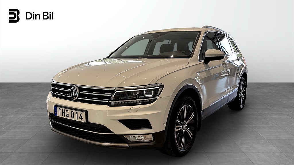Volkswagen Tiguan TDI 190hk 4M DSG Highline Drag/värmare