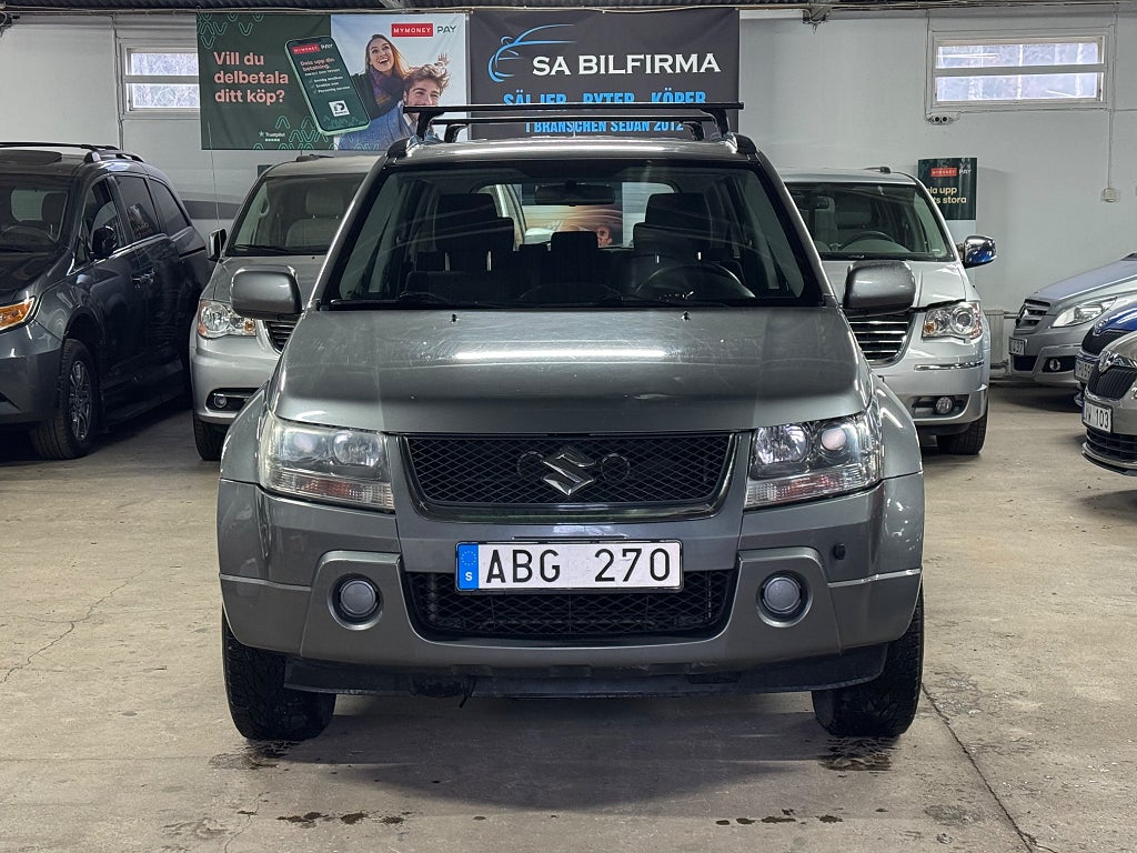 Suzuki Grand Vitara 5-dörrar 2.0 4WD Ny besiktigad Drag M-Värmare Välvårdad 