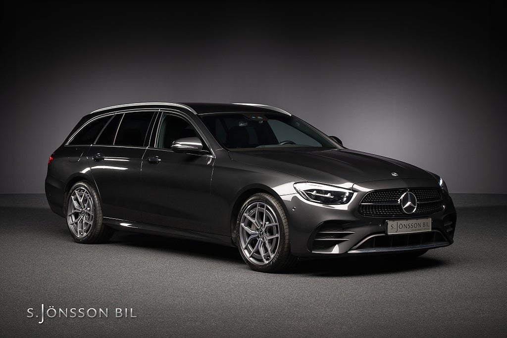 Mercedes-Benz E 220d Kombi AMG 4MATIC / Värmare / Dragkrok