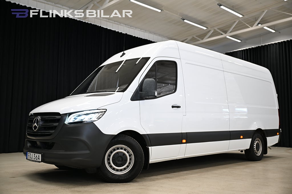Mercedes-Benz Sprinter 316 CDI 163HK 7G+ Automat|X-Lång|Uppvärmt-skåp|Leasbar