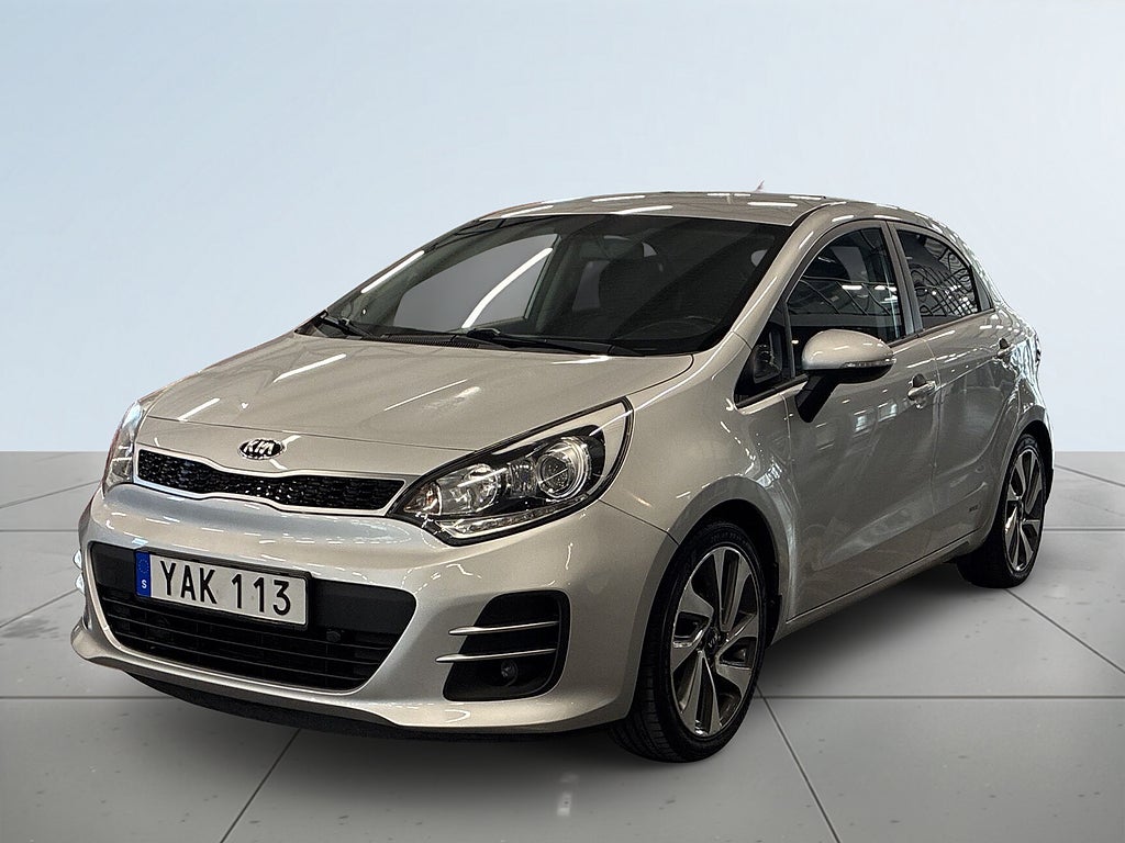 Kia Rio 5-dörrar 1.2 CVVT GLS S&V-Hjul/Mvärm/Kamera/Navigation