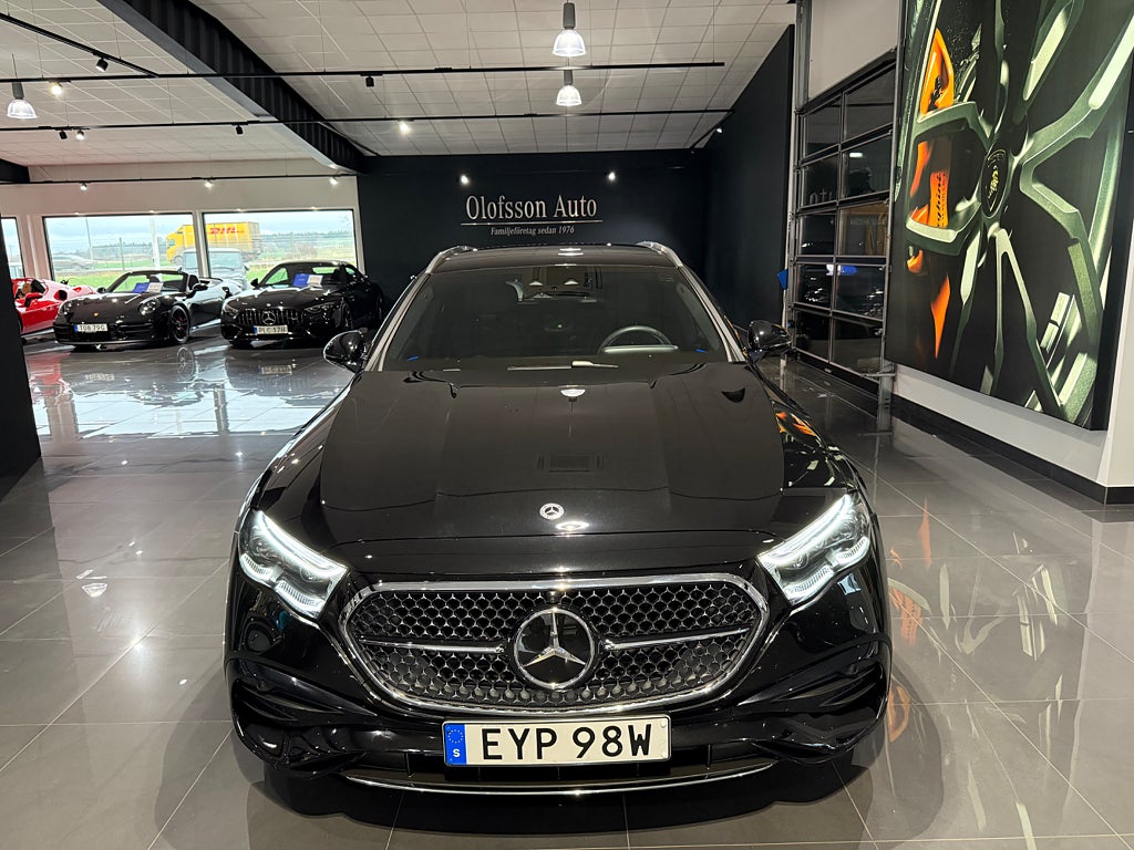 Mercedes-Benz E 300 de 4MATIC AMG Premium 20tum Läder - bild 26