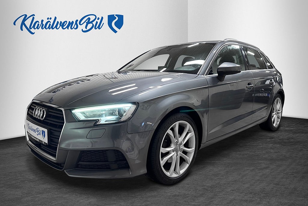 Audi A3 Sportback 2.0 TDI S Tronic (150hk) CarPlay AdaptivFH BT