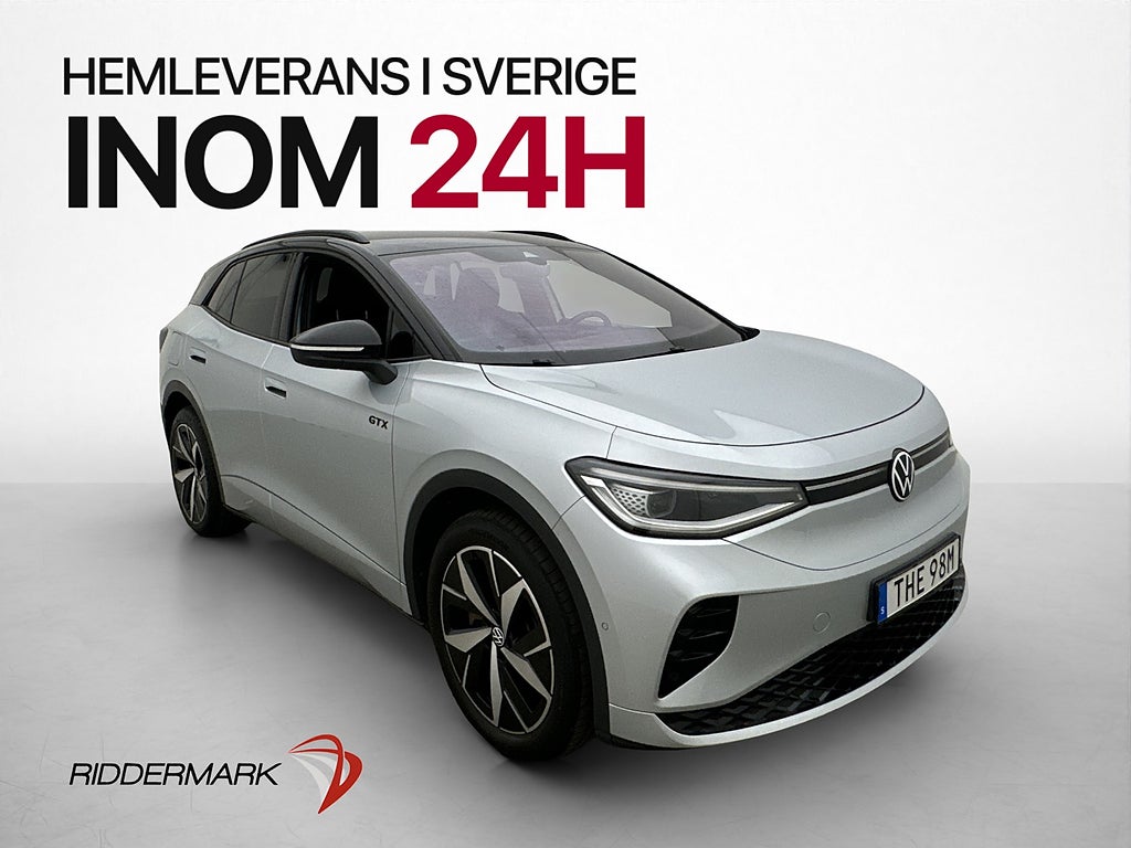 Volkswagen ID.4 GTX 77 kWh 4Motion Dragkrok Kamera Navi MOMS