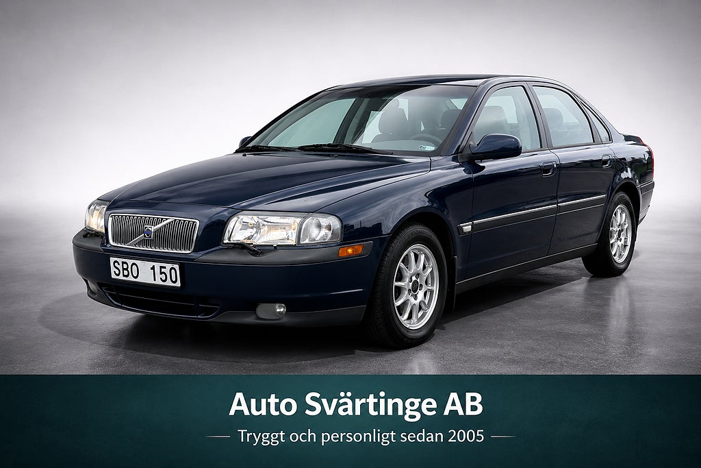 Volvo S80 2.4 140hk Business Ny besiktigad (Drag)