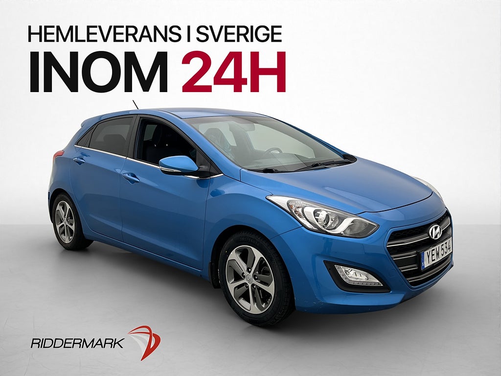 Hyundai i30 1.6 GDI 135hk Comfort GO Edition Drag Rattvärme